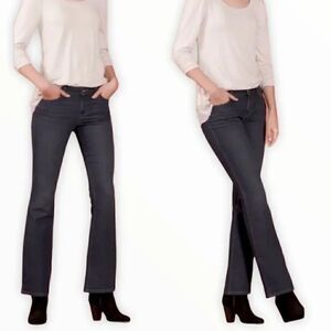 Style & Co Curvy Fit Boot-Leg Jeans in Size 8